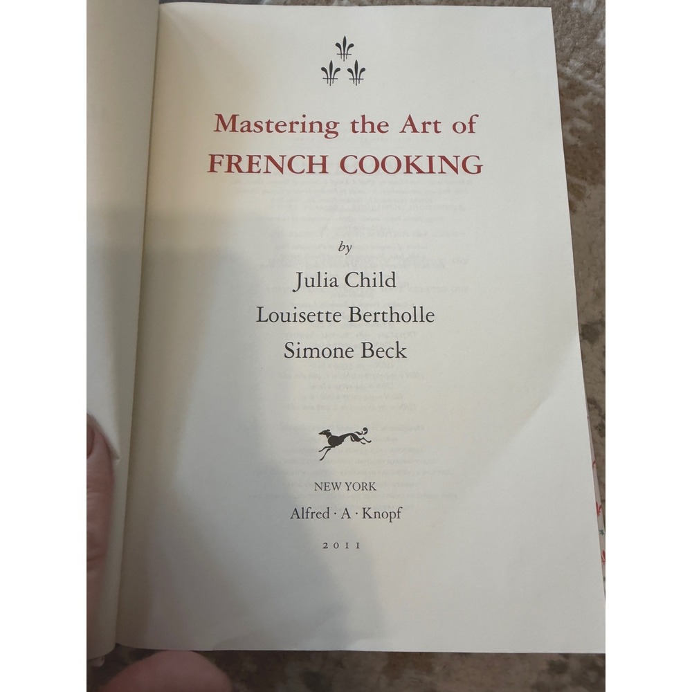 Julia Child Mastering the Art of French Cooking 2011 Vol 2 Hardcover Classic - Picture 7 of 7